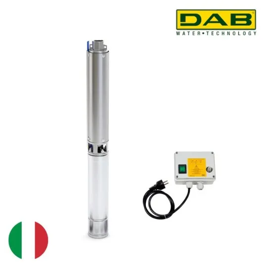 Kit Pompe de forage DAB S4 en 2m3/h