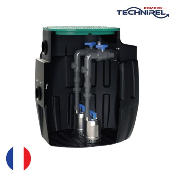 Station Sanidrain 420 Double pompes