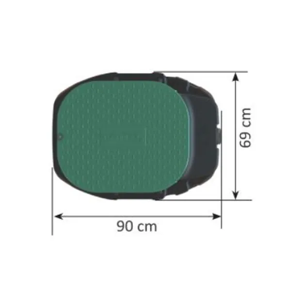 Station Sanirel 420 Evo Double pompes largeur 69cm