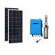 Kit pompe immergée solaire PS2-150 avec 2 panneaux solaires de 100Wc chacun