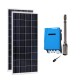 Kit pompage immergée solaire avec 2 panneaux photovoltaïques 330 Wc