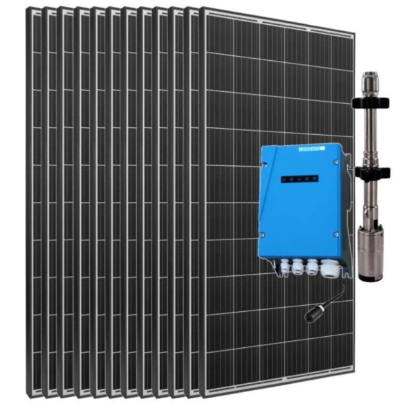 Kit immergé solaire avec 12 panneaux 4800Wc