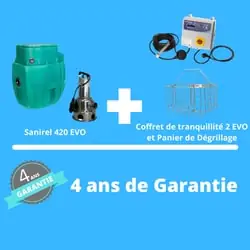 Coffret Tranquilité Protection Pompe Relevage Alarme Niveau