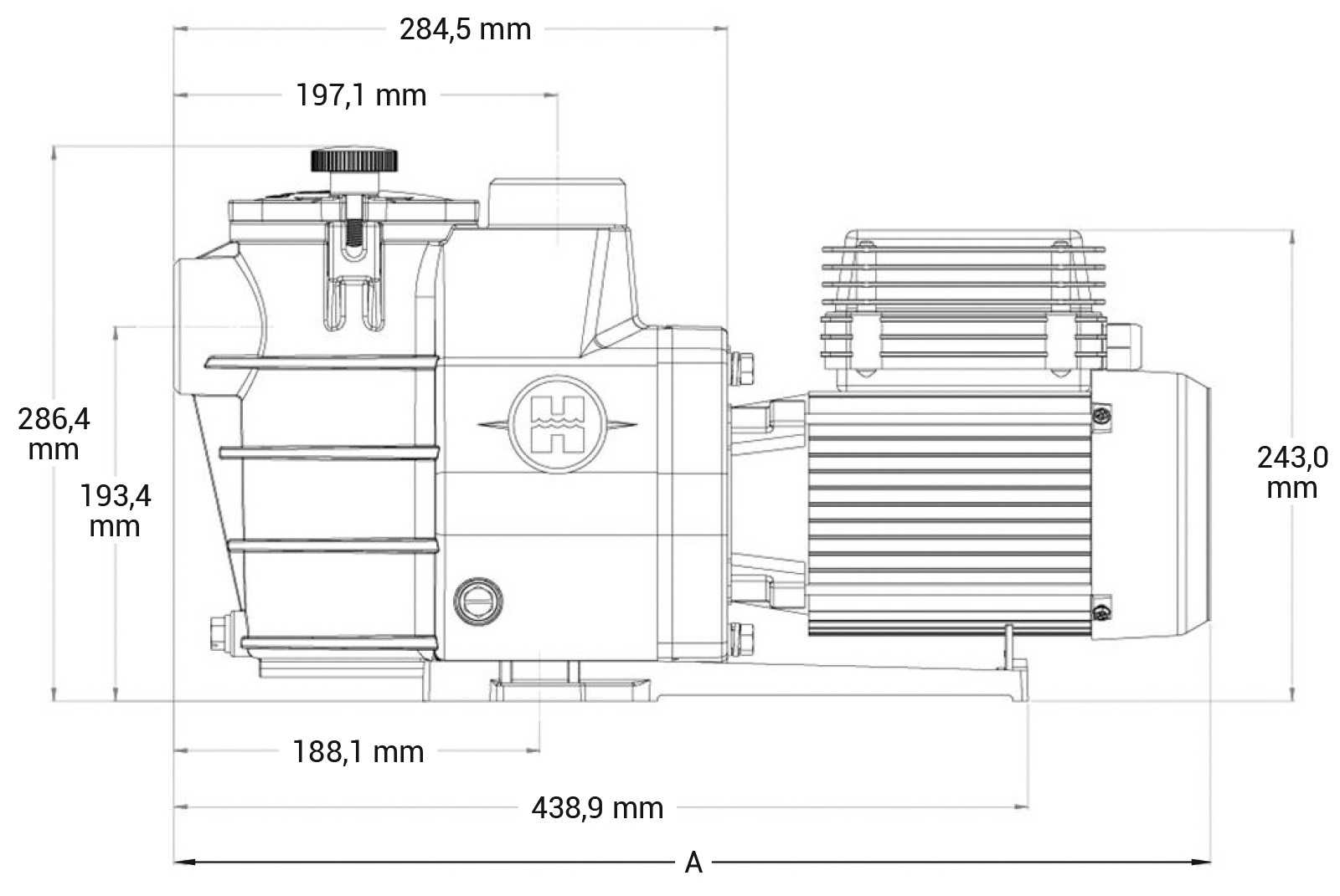 Description des modèles Hayward Max Flo mono et tri