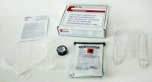 Description des kits de connexion 4 conducteurs résine