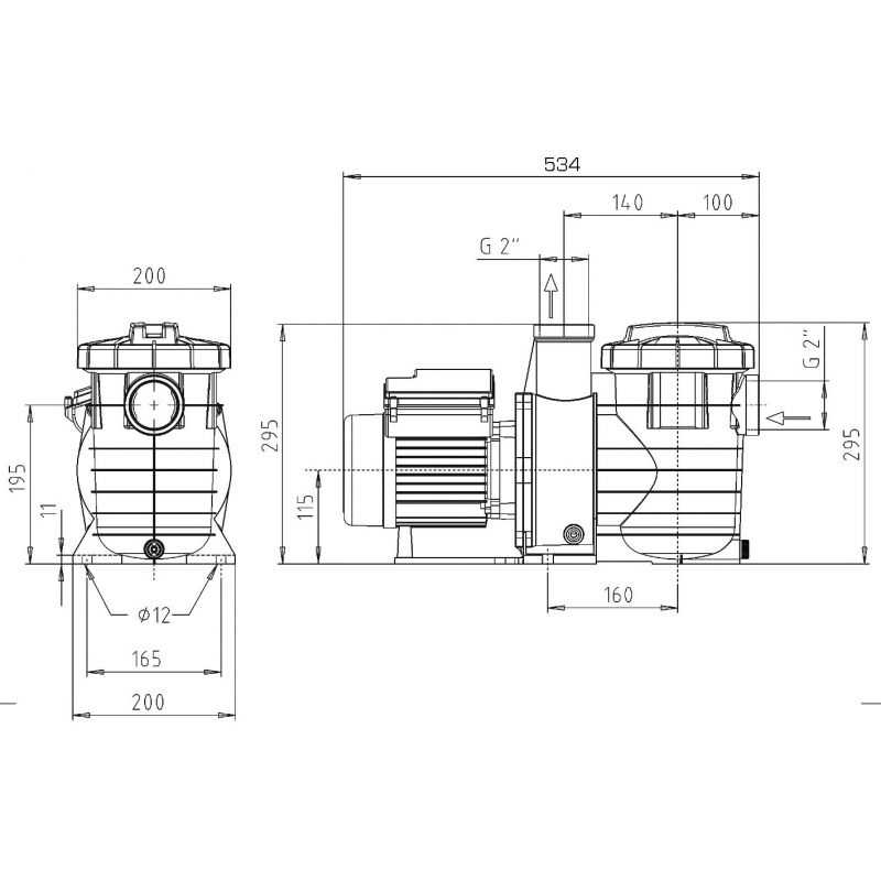 Caractéristiques de ces pompes de piscine KSB monophasées et triphasées