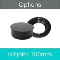 Kit joint et bouchon 100 mm