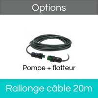 Rallonge de câble - Pompe + flotteur - 20m