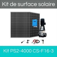 Kit pompe solaire PS2-4000 CS-F16-3 + 6750Wc