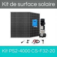 Kit pompe solaire PS2-4000 CS-F32-20 + 6750Wc