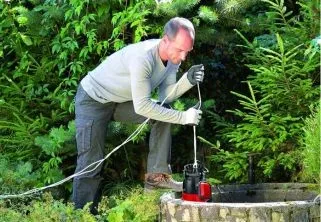 La pompe de puits immergée pour réservoir d'eau